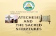 Catechesis and sacred scriptures and spirituality