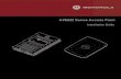 Motorola solutions ap6532 access point installation guide (part no. 72 e 149368-01 rev. b)