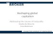 Reshaping global capitalism: addressing the causes of inequality - presentation by Frans Bieckmann and Monika Sie Dhian Ho