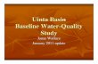 Uinta Basin baseline water quality study