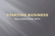 Starting business