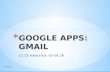 Google apps gmail tutoriala
