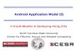 Android Application Model