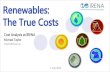 Falling Renewable Power Generation Costs support the Global 100%RE Campaign's Goal