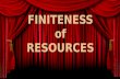 Finiteness of resources