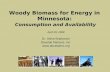Woody Biomass for Energy in Minnesota: Consumption and Availability