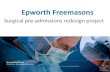 Bettina Lijovic,Epworth HealthCare - Redesign of Pre-admission Processes at Epworth Freemasons for improved customer service and efficiency