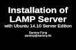 Installation of LAMP Server with Ubuntu 14.10 Server Edition