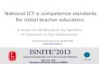 NL Teacher ICT competence framework presented at Ankara Conference 2013