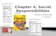 Chapter 4, Social Responsibilities