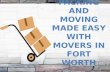 Packing and moving made easy with movers