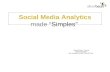 Socialmedia analytics
