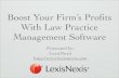 Boost your firms profits with law practice management software