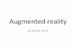 Adrian ichim - Augmented reality