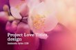 Project love titles design
