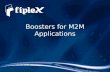 Boosters for M2M applications - Fiplex