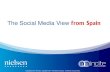 Social media view from spain nielsen