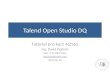 Talend Open Studio DQ