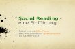 Social reading - eine Einführung