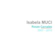 Isabela MUCI : rosas carnales