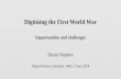 Hopkin   digitising the first world war (dh seminar, june 2014)