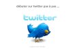 Atelier Réseaux Sociaux FIM 2012 : "Débuter sur Twitter pas à pas"