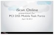 iScan Online - PCI DSS Mobile Task Force