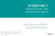 Les DO’s et DON’T’s du Social Analytics (par Christophe Lauer)