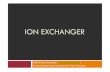 Ion Exchanger of Technology by BMD Street Consulting