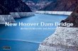 Hoover dam bridge construction