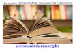 Curso online texto literario fundamentos e estrutura