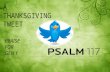 101128 psalm 117   a thanksgiving tweet