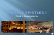 Pauline epistles i (online) week 3 a