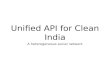 Clean india API