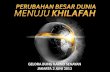 Roadshow Muktamar Khilafah 2013 - Perubahan Dunia Menuju Khilafah (revisi)
