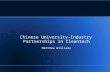 Chinese University-Industry Partnerships in Cleantech, Matthew Williams (August 2012)
