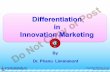 20. Different in Innovation Marketing Demo