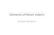 Elements of Music Videos