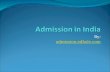 Top admission in india