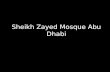 Mezquita Sheikh Zayed de Abu Dhabi