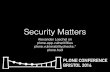 Lightning Talk: Security matters @ploneconf 2014