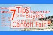 7 tips for the buyers of canton fair