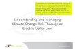 Electric Utility Risk Management in the Face of Climate Risk
