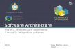 Software Architecture taxonomies - Integration patterns