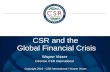 Csr and the great recession