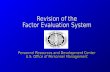 Revision of the Factor Evaluation System