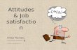 Attitudes & Job Satisfaction - How are they connected?