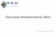 odh-analisis eleccionesparlamentarias2010-30092010