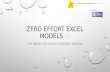 Zero effort models - Henk Vlootman at Eusprig 2014