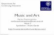 Music and Art week 5